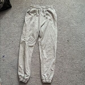 Gray Jogger Sweatpants